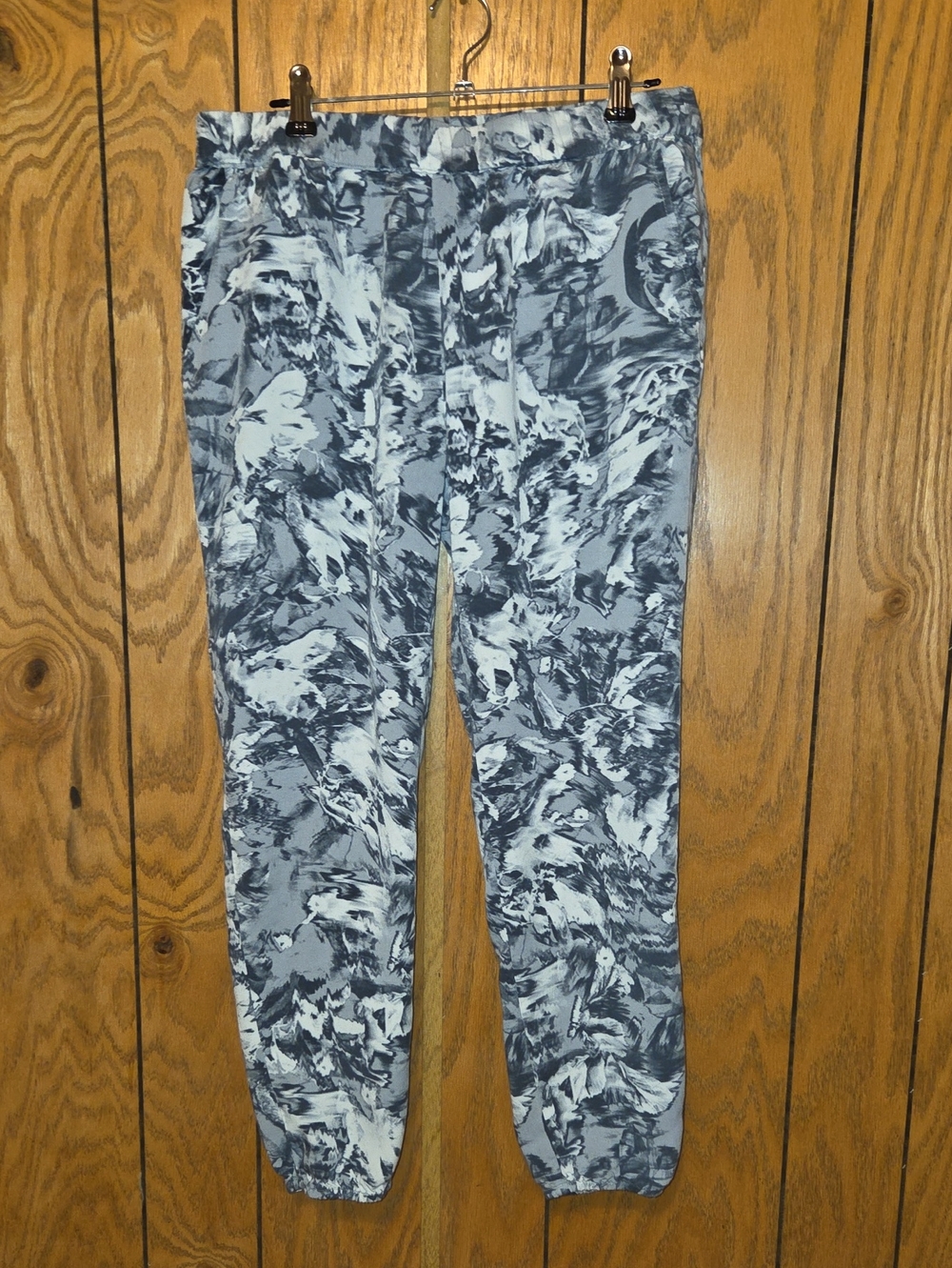 BOGO 🆓️ Fabletics Blue Marble Print Jogger Pants